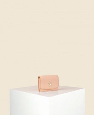 Pink Women's Cafuné Double-C Cardholders | UBA836RF