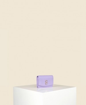 Purple Women's Cafuné Double-C Cardholders | FVF1136DQ