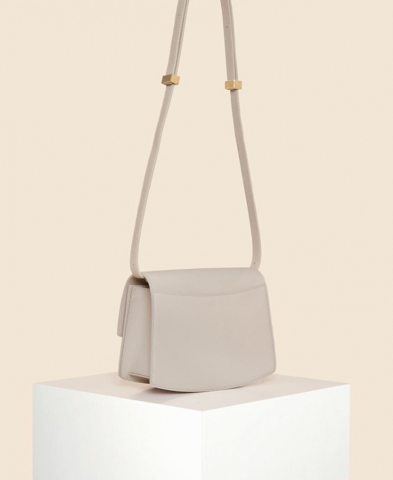 Beige Women's Cafuné Small Pendulum Crossbody Bags | NKK8435FC