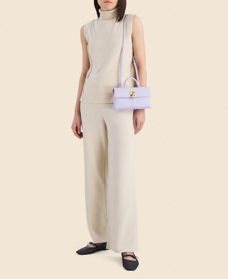 Purple Women's Cafuné Stance Wallet Crossbody Bags | IMT2965SR